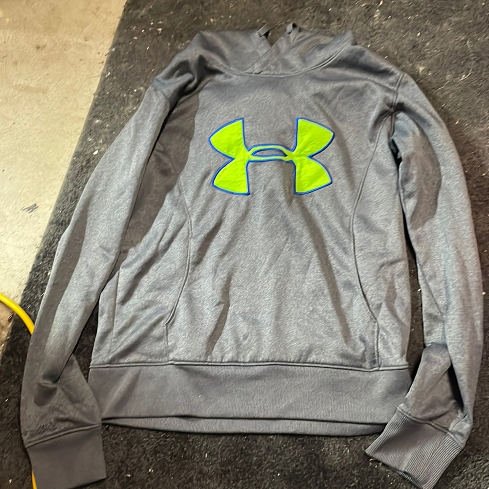 Under Armour Unisex gray hoodie Size:M